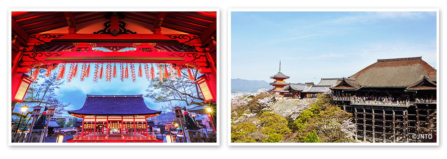 伏見稲荷神社 清水寺