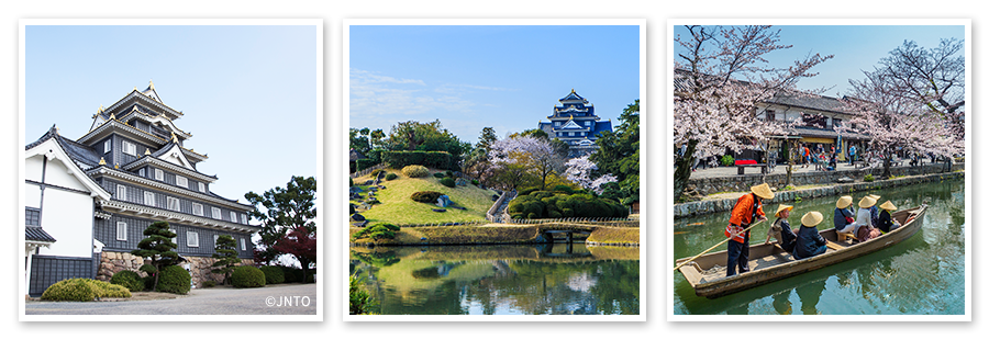 岡山城 後楽園 倉敷美観